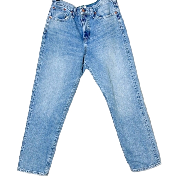 J.Crew Slouchy Boyfriend Jeans 100% Cotton Simsberry Wash Mid-Rise Sz 29 - Picture 4 of 16